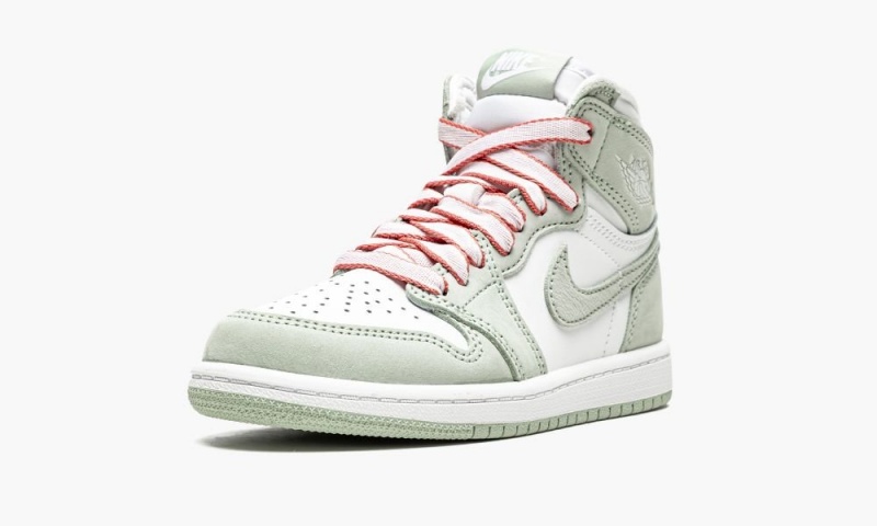 Nike Air Jordan 1 Retro High OG PS 'Seafoam' Schoenen Kinderen Roze Groen Wit Nederland | 142370-QFX