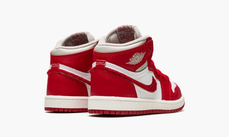 Nike Air Jordan 1 Retro High OG PS 'Varsity Red' Schoenen Kinderen Wit Roze Rood Nederland | 356280-BNZ