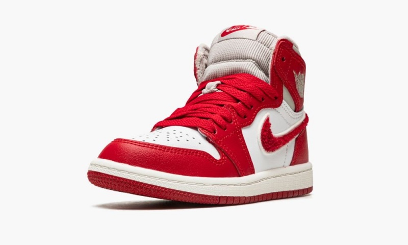 Nike Air Jordan 1 Retro High OG PS 'Varsity Red' Schoenen Kinderen Wit Roze Rood Nederland | 356280-BNZ