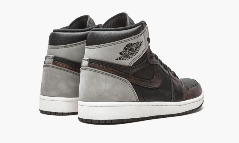 Nike Air Jordan 1 Retro High OG 'Patina / Rust Shadow' Schoenen Heren Zwart Grijs Nederland | 365702-YFI