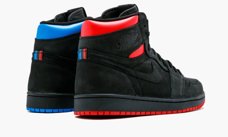 Nike Air Jordan 1 Retro High OG Q54 'QUAI54' Schoenen Heren Zwart Blauw Nederland | 164735-TMC