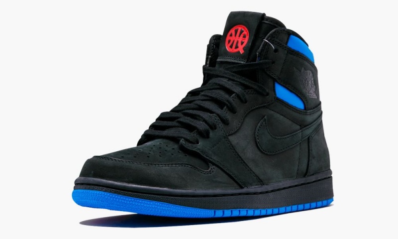 Nike Air Jordan 1 Retro High OG Q54 'QUAI54' Schoenen Heren Zwart Blauw Nederland | 164735-TMC