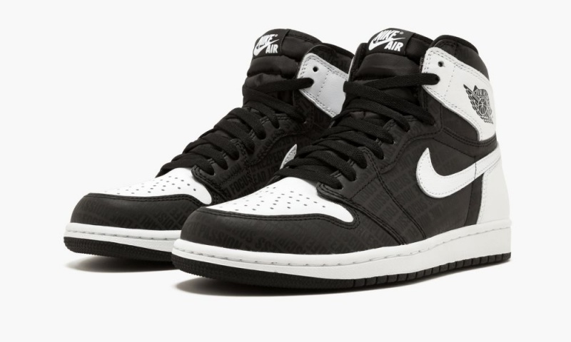 Nike Air Jordan 1 Retro High OG 'RE2PECT' Schoenen Heren Zwart Wit Nederland | 941037-LKO