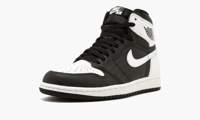 Nike Air Jordan 1 Retro High OG 'RE2PECT' Schoenen Heren Zwart Wit Nederland | 941037-LKO