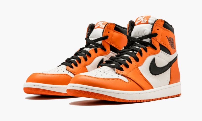 Nike Air Jordan 1 Retro High OG 'Reverse Shattered Backboard' Schoenen Heren Oranje Zwart Nederland | 816394-AJS
