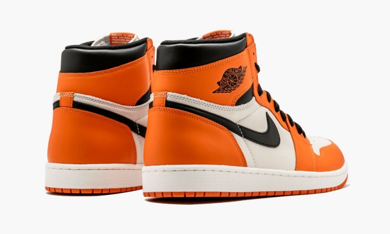 Nike Air Jordan 1 Retro High OG 'Reverse Shattered Backboard' Schoenen Heren Oranje Zwart Nederland | 816394-AJS