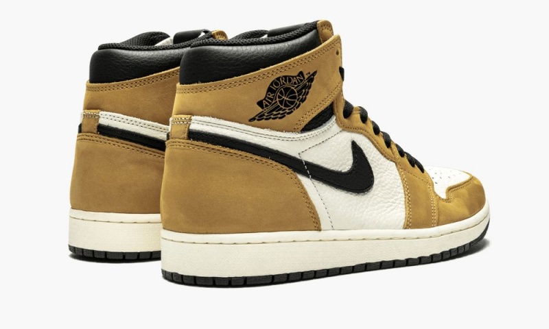 Nike Air Jordan 1 Retro High OG 'Rookie of the Year' Schoenen Heren Bruin Zwart Goud Nederland | 354872-TJC