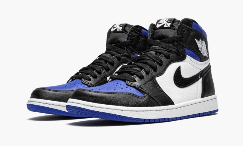 Nike Air Jordan 1 Retro High OG 'Royal Neus' Schoenen Heren Zwart Wit Koningsblauw Nederland | 240716-CLT