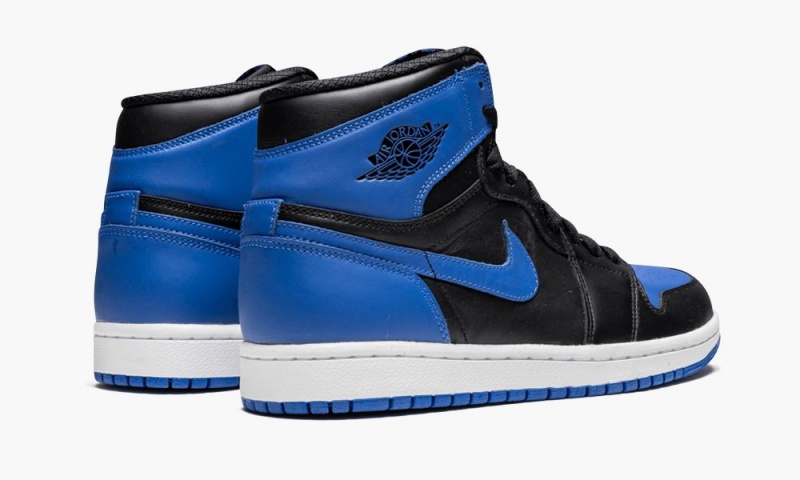 Nike Air Jordan 1 Retro High OG 'Royal' Schoenen Heren Zwart Koningsblauw Nederland | 802165-NBP