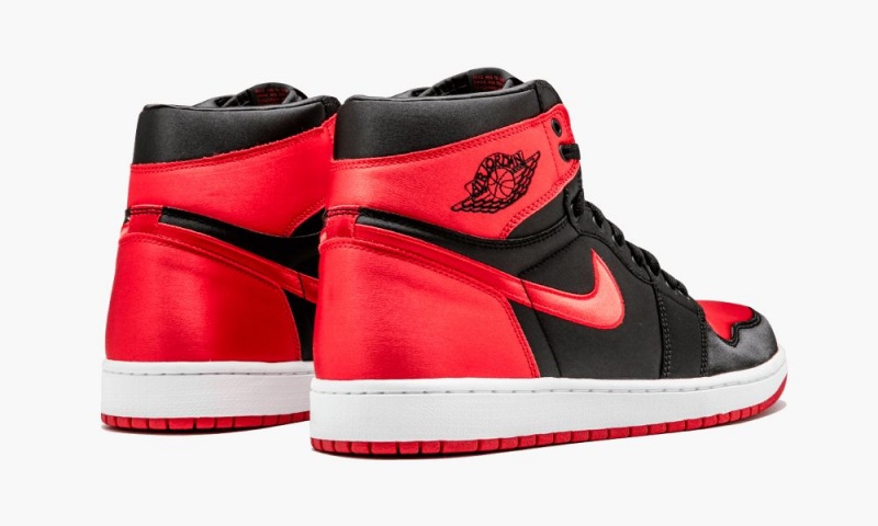 Nike Air Jordan 1 Retro High OG SE 'Satin' Schoenen Heren Zwart Rood Wit Nederland | 250473-SKA