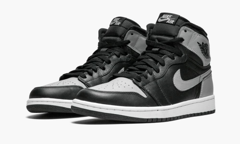 Nike Air Jordan 1 Retro High OG 'Shadow' Schoenen Heren Zwart Grijs Nederland | 376294-YVB
