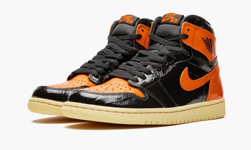 Nike Air Jordan 1 Retro High OG 'Shattered Backboard 3.0' Schoenen Heren Zwart Lichtgeel Nederland | 415302-HFN