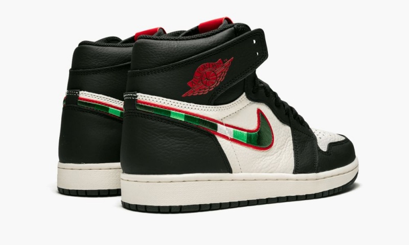Nike Air Jordan 1 Retro High OG 'Sports Illustrated / A Star Is Born' Schoenen Heren Zwart Rood Blauw Nederland | 316985-NSC