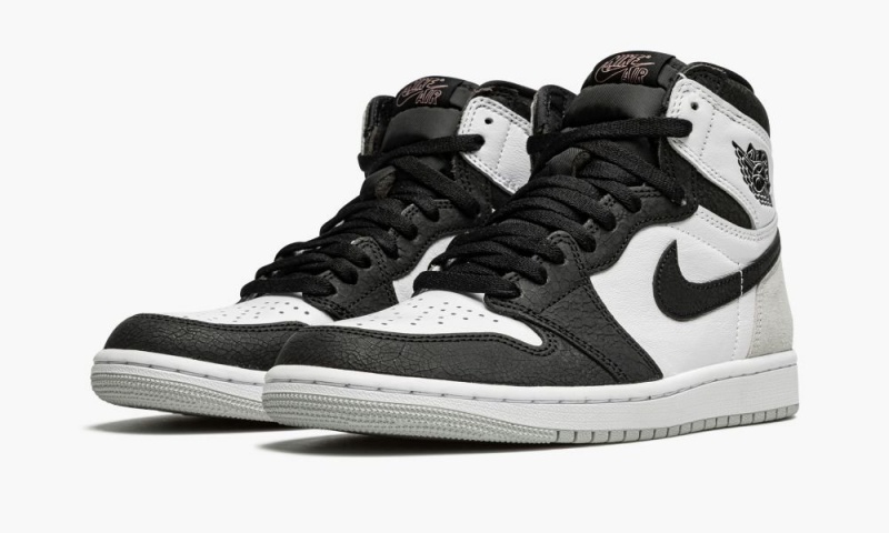 Nike Air Jordan 1 Retro High OG 'Stage Haze' Schoenen Heren Wit Zwart Grijs Nederland | 903546-OVR