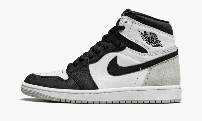 Nike Air Jordan 1 Retro High OG \'Stage Haze\' Schoenen Heren Wit Zwart Grijs Nederland | 903546-OVR
