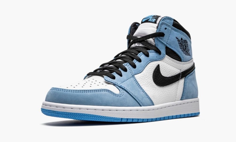 Nike Air Jordan 1 Retro High OG 'University Blue' Schoenen Heren Wit Blauw Zwart Nederland | 658029-XBA