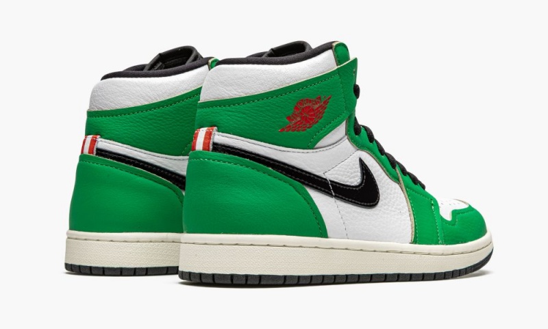 Nike Air Jordan 1 Retro High OG WMN 'Lucky Green' Schoenen Dames Groen Wit Zwart Nederland | 017964-IUM