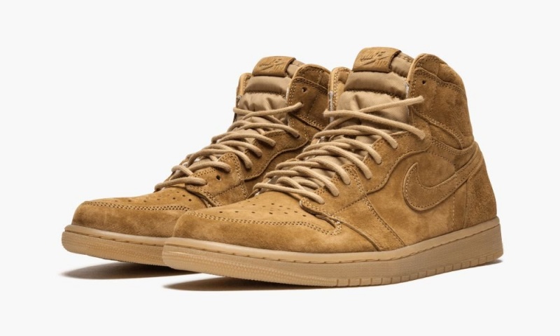 Nike Air Jordan 1 Retro High OG 'Wheat' Schoenen Heren Goud Nederland | 862053-QLN