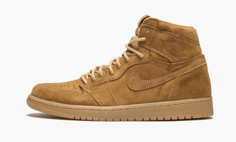 Nike Air Jordan 1 Retro High OG \'Wheat\' Schoenen Heren Goud Nederland | 862053-QLN