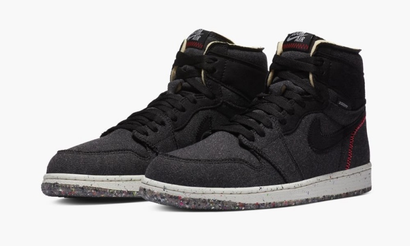Nike Air Jordan 1 Retro High OG Zo 'Space Hippie' Schoenen Heren Zwart Grijs Rood Nederland | 562780-MYG