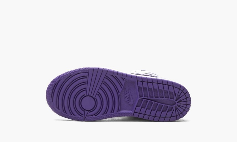 Nike Air Jordan 1 Retro High PS 'Court Purple' Schoenen Kinderen Wit Paars Nederland | 506271-LXI