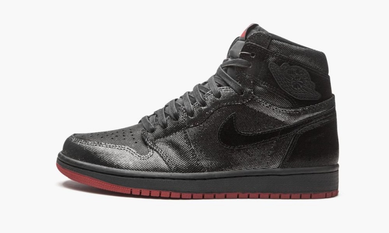 Nike Air Jordan 1 Retro High \'SP Gina - Special Box\' Schoenen Heren Zwart Rood Nederland | 869124-MTU