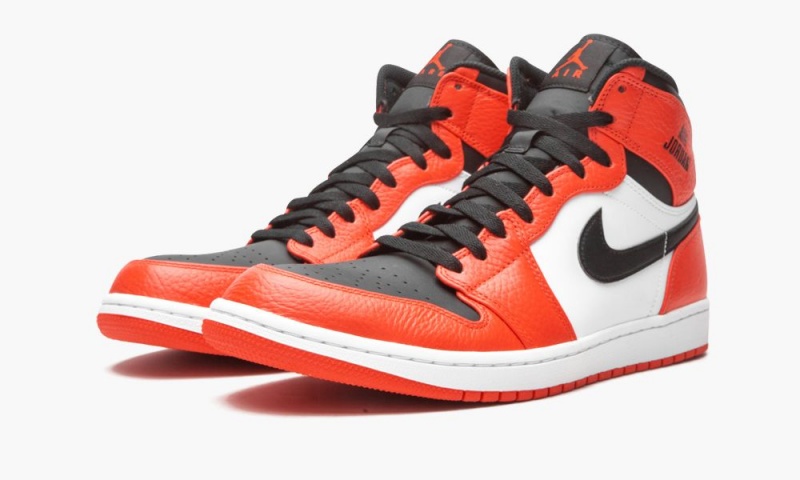 Nike Air Jordan 1 Retro High Schoenen Heren Oranje Zwart Nederland | 293480-DKF