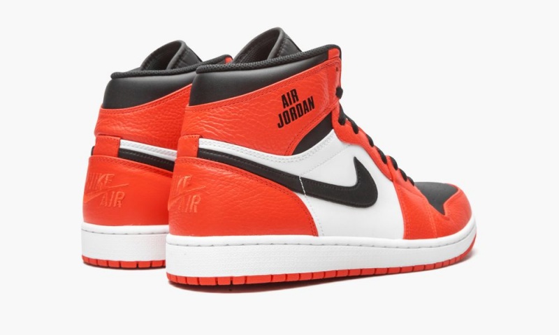 Nike Air Jordan 1 Retro High Schoenen Heren Oranje Zwart Nederland | 293480-DKF
