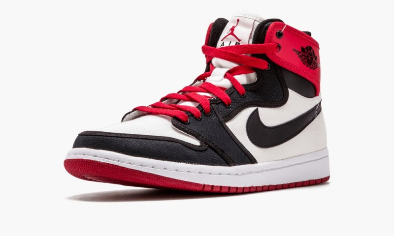 Nike Air Jordan 1 Retro KO HI 'AJKO' Schoenen Heren Wit Zwart Rood Nederland | 683921-BSX