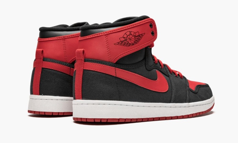 Nike Air Jordan 1 Retro KO HI Schoenen Heren Zwart Rood Wit Nederland | 169483-TPI
