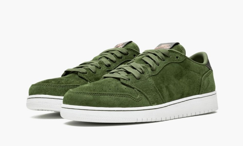 Nike Air Jordan 1 Retro Low NS HC 'Legion Green' Schoenen Kinderen Groen Rood Bruin Nederland | 751980-NDU