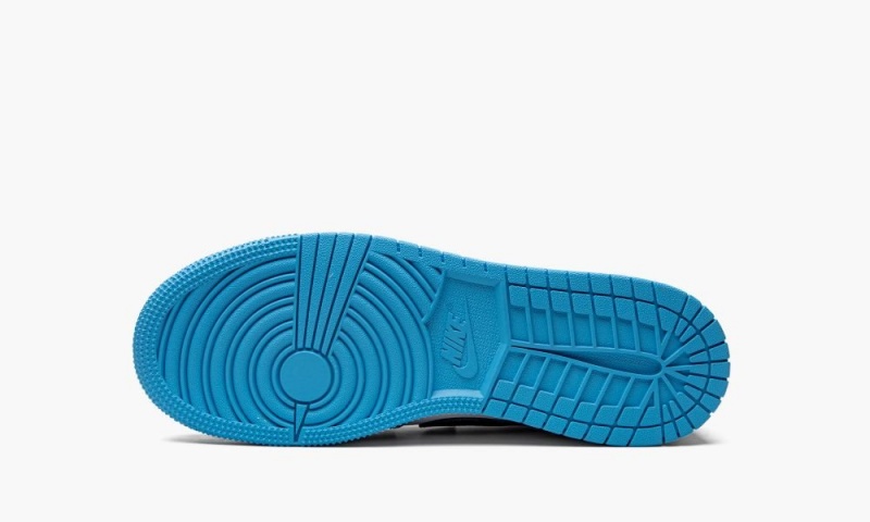 Nike Air Jordan 1 Retro Low OG GS Schoenen Kinderen Wit Blauw Zwart Nederland | 735128-HPO