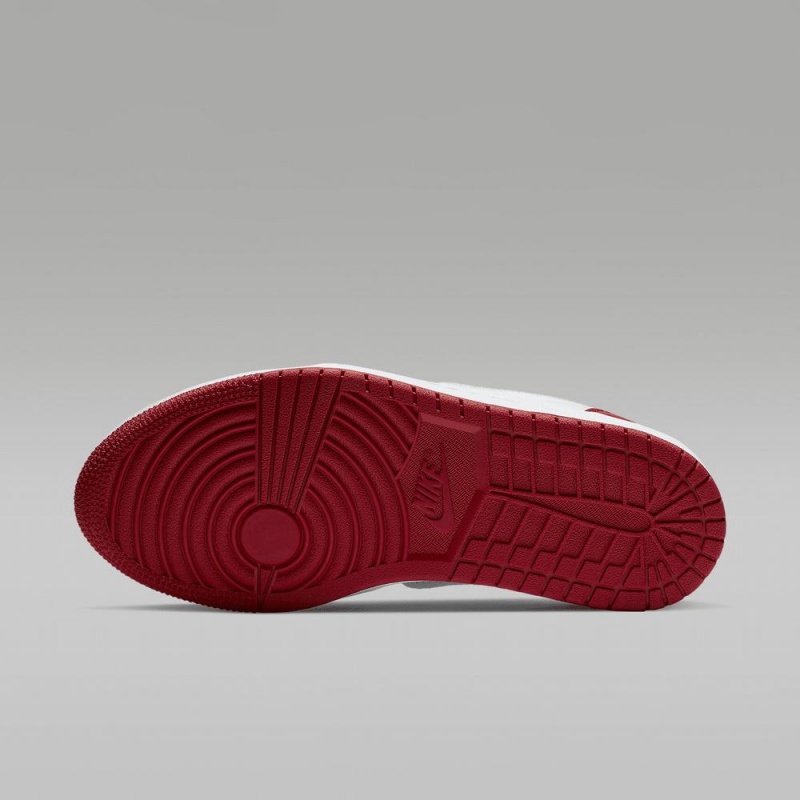 Nike Air Jordan 1 Retro Low Slip Schoenen Dames Zwart Wit Rood Nederland | 435672-BTS
