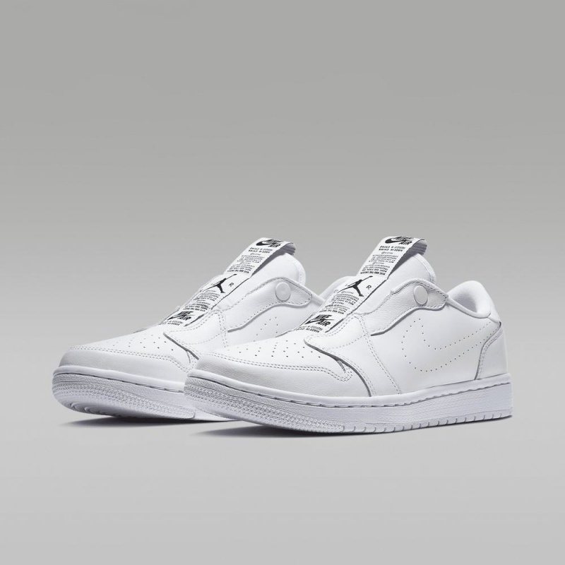 Nike Air Jordan 1 Retro Low Slip Schoenen Dames Wit Nederland | 637150-ZAU