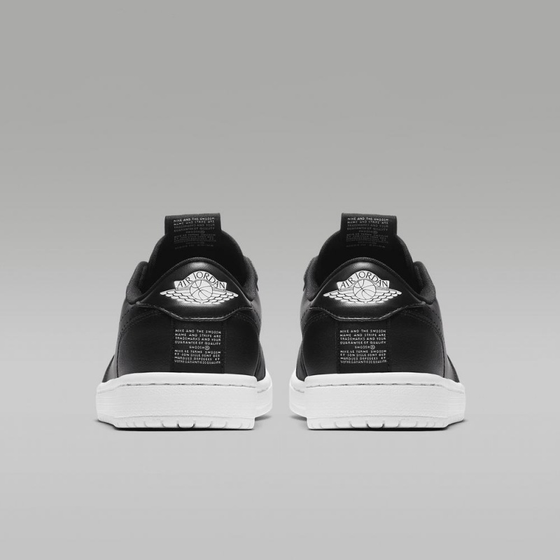 Nike Air Jordan 1 Retro Low Slip Schoenen Dames Zwart Nederland | 492867-CMV