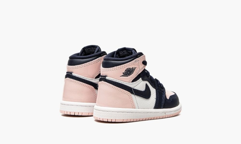 Nike Air Jordan 1 Retro OG TD 'Bubble Gum' Schoenen Kinderen Wit Zwart Roze Nederland | 173804-QFS