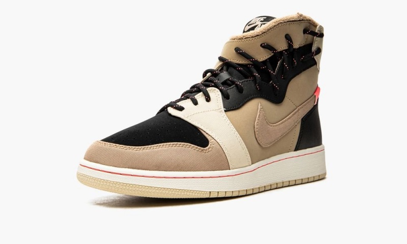 Nike Air Jordan 1 Retro Rebel 'Utility Pack' Schoenen Dames Zwart Beige Nederland | 097385-BML