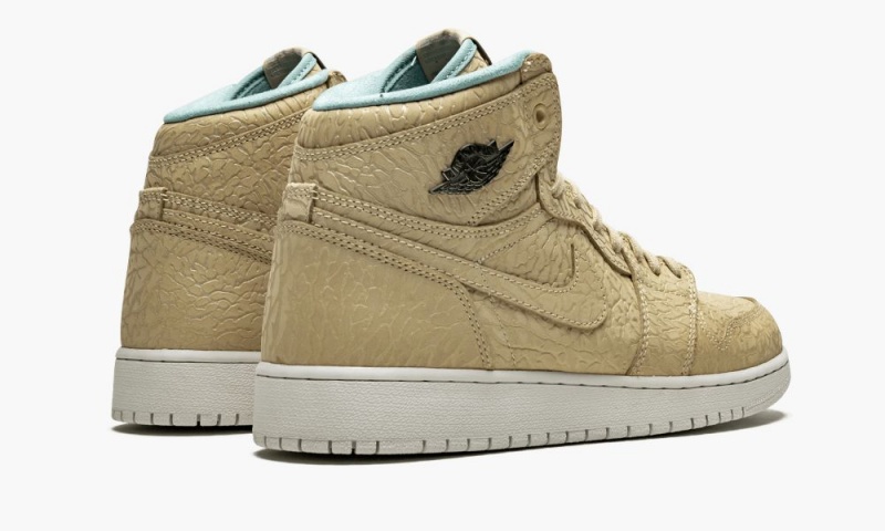 Nike Air Jordan 1 Rtro Hi OG PRL GG Schoenen Kinderen Bruin Goud Nederland | 172639-CEN