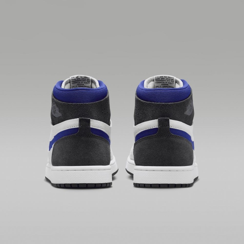 Nike Air Jordan 1 Zoom CMFT 2 Schoenen Dames Grijs Wit Nederland | 394568-GLJ