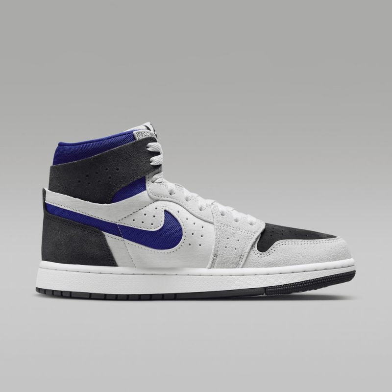 Nike Air Jordan 1 Zoom CMFT 2 Schoenen Dames Grijs Wit Nederland | 394568-GLJ