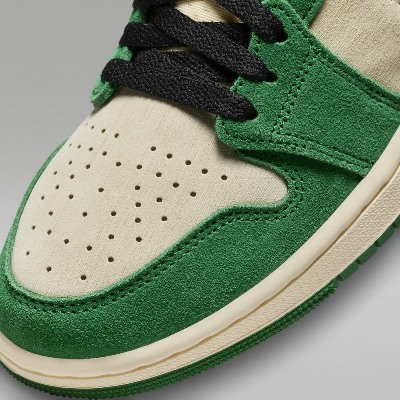 Nike Air Jordan 1 Zoom CMFT 2 Schoenen Dames Groen Oranje Nederland | 645982-JVM