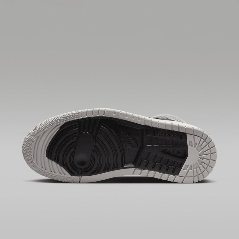 Nike Air Jordan 1 Zoom CMFT 2 Schoenen Dames Grijs Zwart Nederland | 085361-PUR