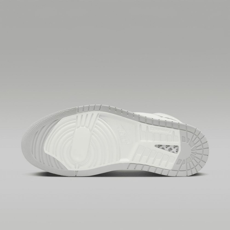 Nike Air Jordan 1 Zoom CMFT 2 Schoenen Dames Lichtgrijs Nederland | 471056-PKW
