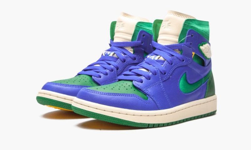 Nike Air Jordan 1 Zoom CMFT 'Aleali May - Califia' Schoenen Dames Koningsblauw Groen Nederland | 872395-BGX