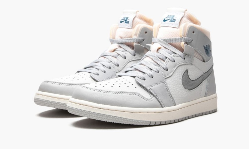 Nike Air Jordan 1 Zoom CMFT 'London' Schoenen Heren Grijs Wit Nederland | 438120-JTL