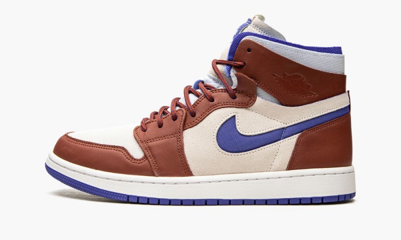 Nike Air Jordan 1 Zoom CMFT \'Redstone\' Schoenen Dames Koningsblauw Nederland | 961452-REP