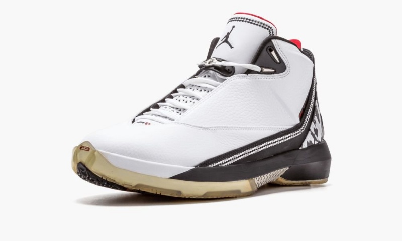 Nike Air Jordan 22 Schoenen Heren Wit Rood Zwart Nederland | 753961-WXP