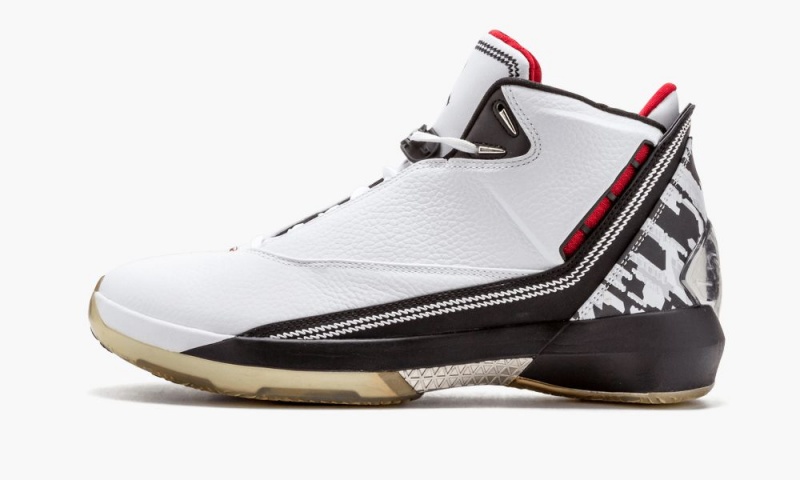 Nike Air Jordan 22 Schoenen Heren Wit Rood Zwart Nederland | 753961-WXP