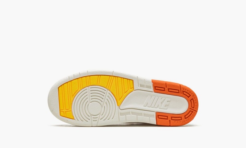 Nike Air Jordan 2 PS 'Maison Chateau Rouge' Schoenen Kinderen Wit Oranje Nederland | 819370-ZGR