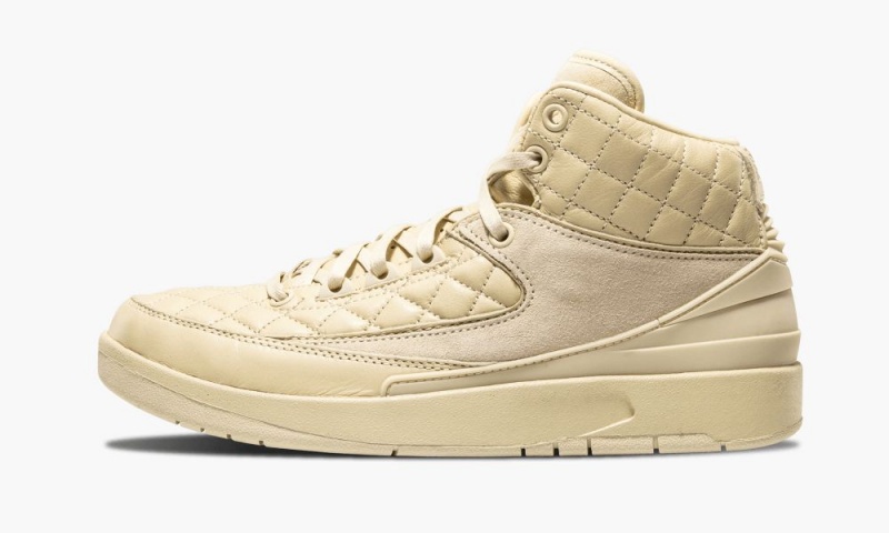 Nike Air Jordan 2 R JS DN BG Schoenen Kinderen Metal Goud Nederland | 328506-XIY